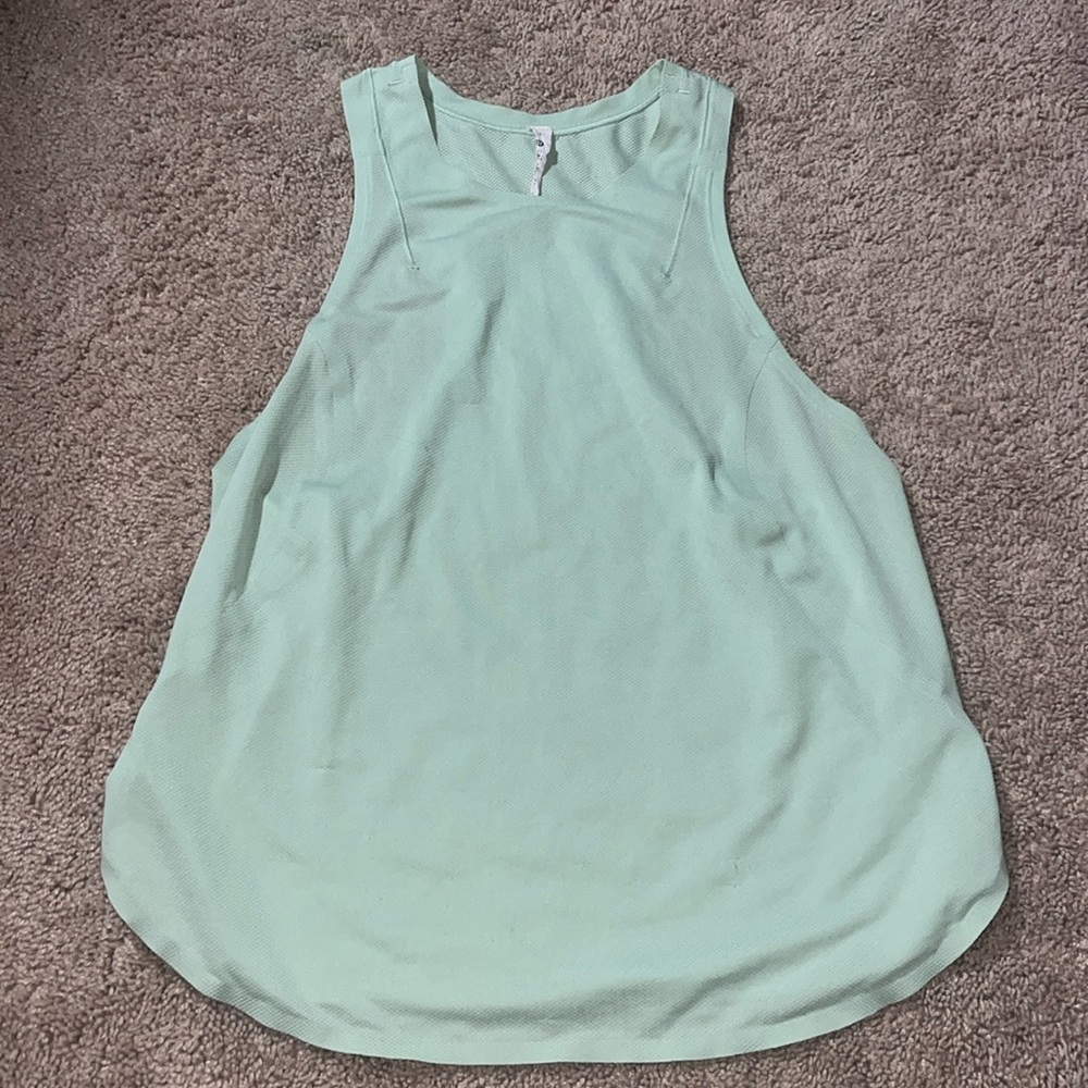 Light Green Lululemon tank top